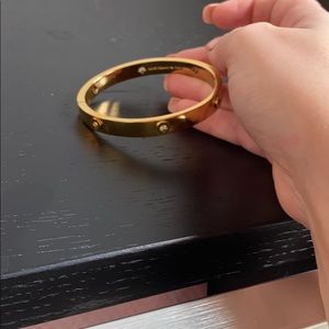 Gold Kate spade ♠️ bracelet